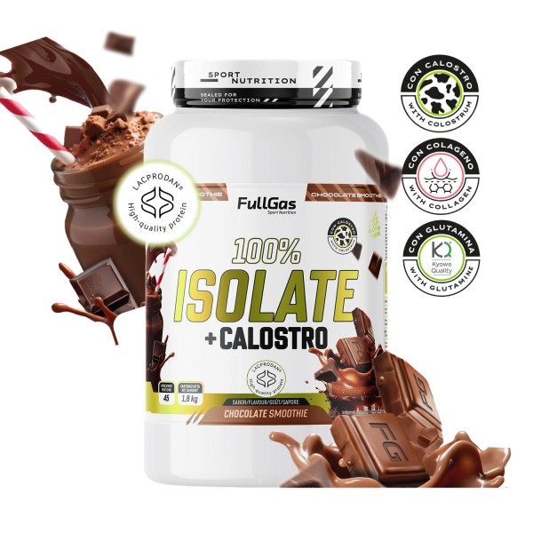 Isolate + Calostro - Chocolate smoothie - 1,8kg